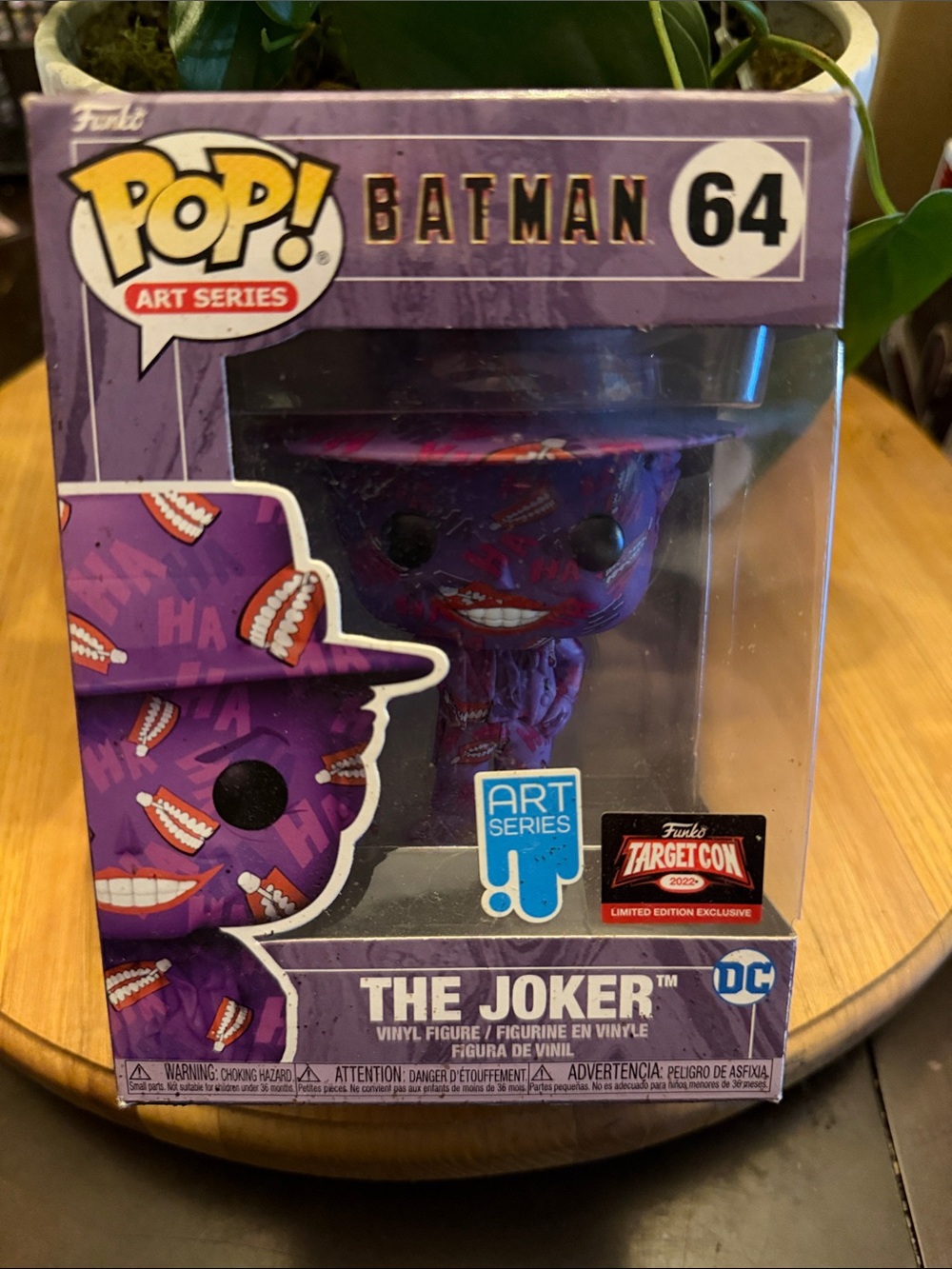 Funko Pop! Art Series The Joker Vinyl Figure - Purple